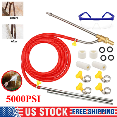 #ad 5000 PSI Pressure Washer Sandblasting Kit Wet Abrasive SandBlaster Attachment $31.98