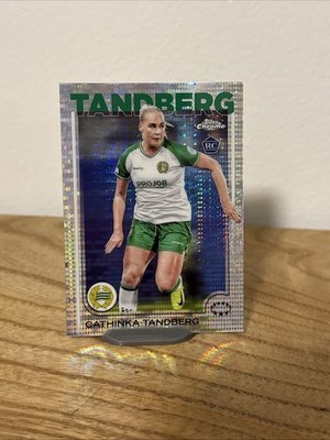 Cathinka Tandberg 2024-25 Topps Chrome UEFA Women's Pulsar RC Hammarby IF #90