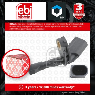 ABS Sensor fits SEAT ALHAMBRA 71, 710 Rear Left 1.4 1.8 2.0 2.0D 10 to 22 Wheel