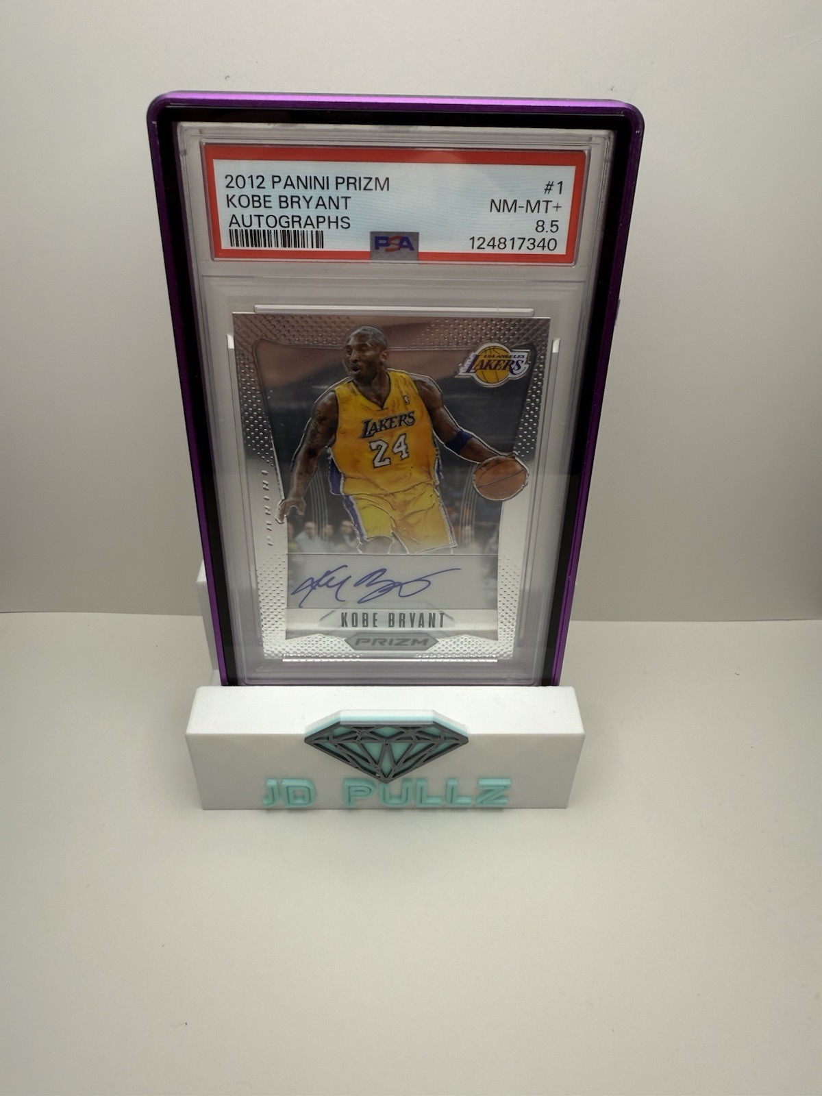 2012-13 Panini Prizm - Autographs Kobe Bryant #1 (AU)
