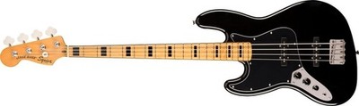 Squier Classic Vibe '70s Jazz Bass Left-Handed, Maple, Black, 0374083505