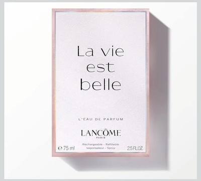 Lancôme La vie est belle Eau de Parfum 75ml 2.5 fl oz Refillable Spray