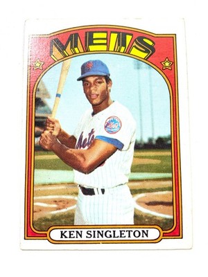 1972 Topps Ken Singleton #425 New York Mets Vintage Baseball Card MLB