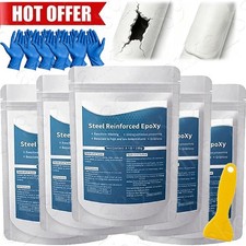 Steel Reinforced Epoxy Putty-Epoxy Putty Fast Repair Clay,Waterproof Heat-Resist