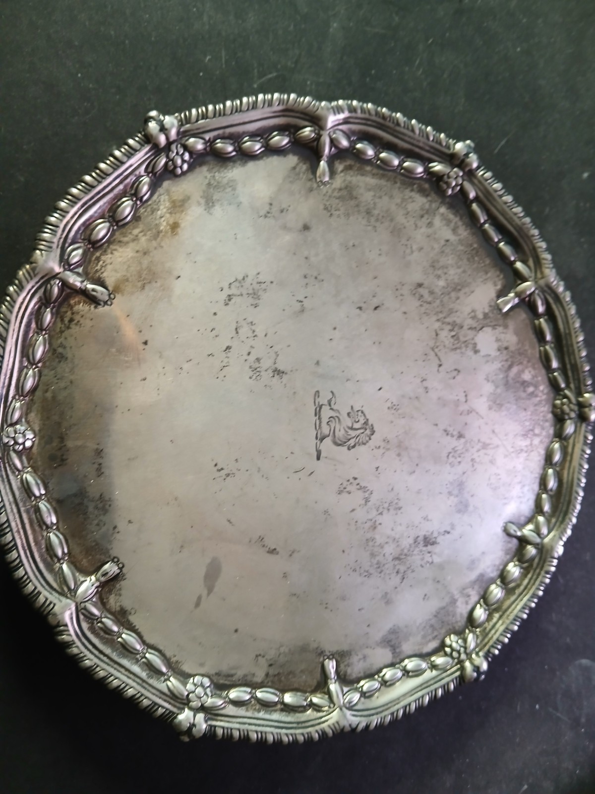 18th Century Georgian Sterling Salver by Robert Jones (8 Inches)