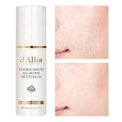 D'ALBA Double Serum All In One Multi Balm 10g Vegan Anti Wrinkle K-Beauty Sealed