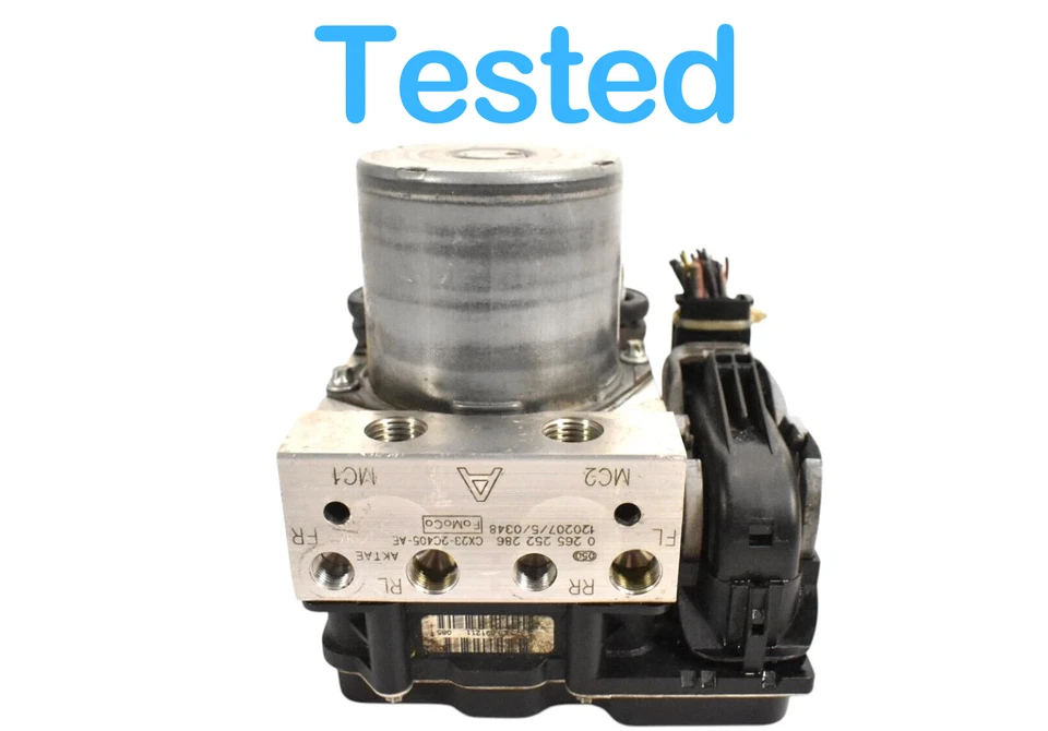 Jaguar XF XFR X250 2012 ABS actuador de freno antibloqueo unidad módulo fabricante original Foto 3 de 4