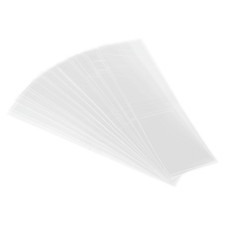 250Pcs 108x30mm PVC Perforated Shrink Bands Fits Cap Dia 2.6 to 2.64 Inch Clear