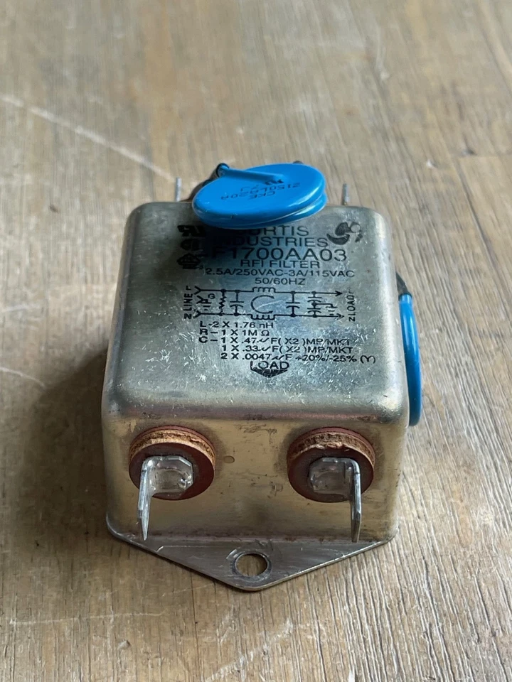 CURTIS INDUSTRIES F1700AA03 RFI FILTER - Image 3 of 4