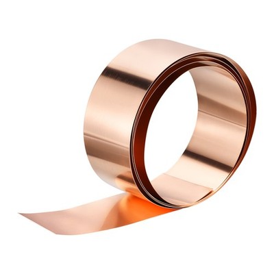 Copper Sheet Roll Pure Copper Flashing Strip Metal Foil Plate 3500x50x0.4mm