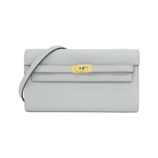 Authentic [Unused] Hermès Kelly Classic To Go 084169CC Shoulder Wallet #260...