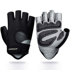 VINSGUIR Workout Gloves for Men and Women, Weight Lifting Gloves with Excelle...