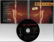 MY VITRIOL Sampler w /2 RARE LIVE TRX  & ENHANCED VIDEO PROMO DJ CD Single MINT