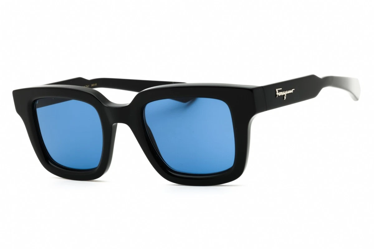 Salvatore Ferragamo Blue Sunglasses for Women for sale | eBay display picture 3