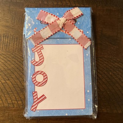 Paper Images JOY Christmas Notepad 100 Sheets * NEW Sealed