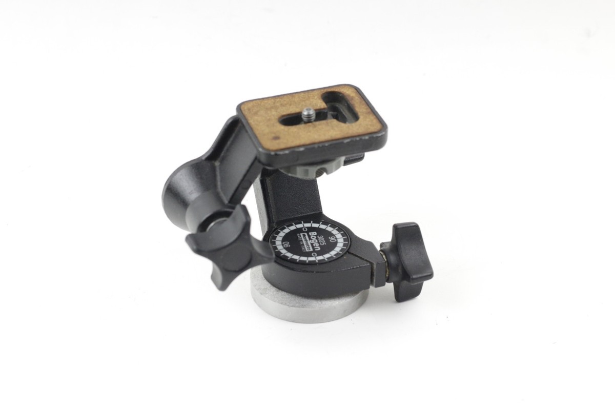 Manfrotto Bogen 3025 3 Way Pan Tilt Tripod Head Italy *159 | eBay