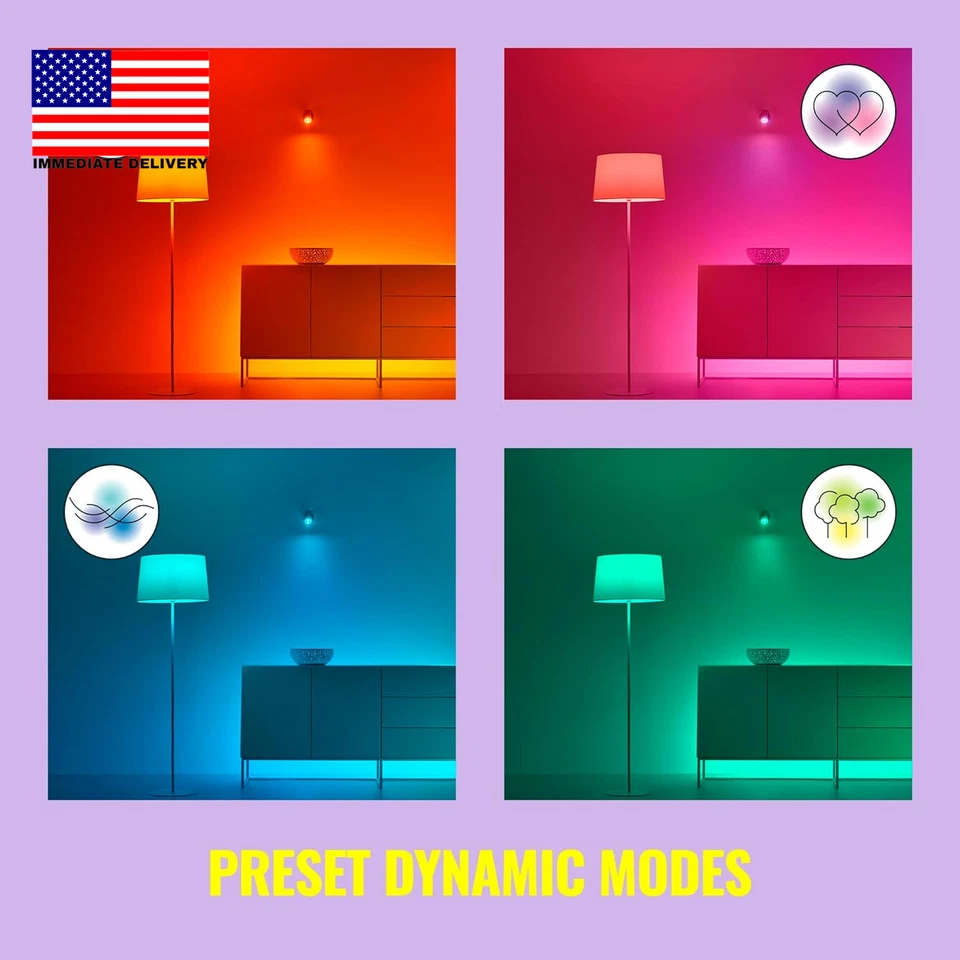 40W B12 Smart Candle-Shape, E12 Base, Full Color, Dimmable, 1-Pack, Indoor, Conn - Image 4 of 4