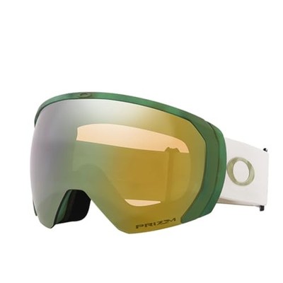 Oakley Flight Path L Goggles Cool Grey Fog/Prizm Sage Gold Iridium Lens Free