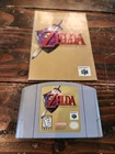 New ListingLegend of Zelda: Ocarina of Time (Nintendo 64) N64 authentic video game + manual