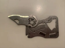 Wildcard Zootility Tool Wallet Folding Pocket Knife Multitool Made In Maine USA