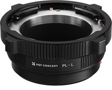 K F CONCEPT PL-L Lens Mount Adapter for PL Lens Converter to L Mount Cameras