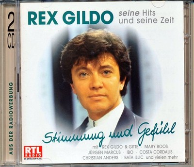 2er CD - Rex Gildo - seine Hits und seine Zeit mit Mary Roos, Bata Illic u.a.