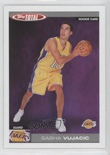 2004-05 Topps Total Sasha Vujacic #350 0a1