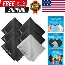 MagicFiber Microfiber Cleaning Cloth, 6 Pack - Cloth for Glasses, Lens,