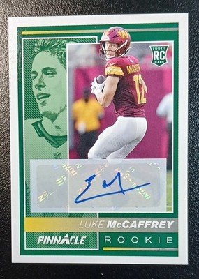 2024 Panini Encore Auto #268 Luke McCaffrey RC 110/199 D21