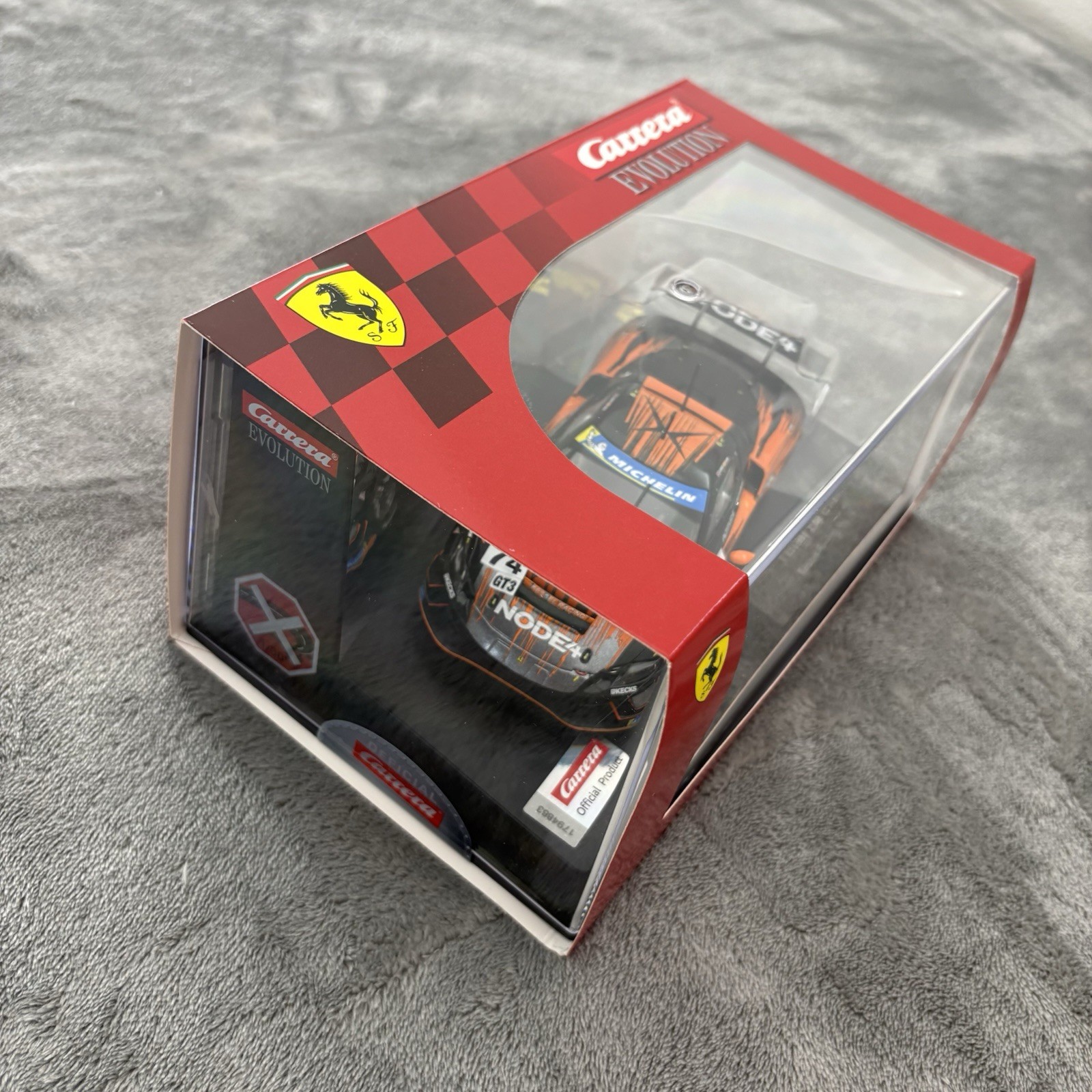 Red Star Raceway Overview Carrera Evolution Ferrari 296 GT3 DTM Kessel Racing, #74 1:32 Slot Car ...