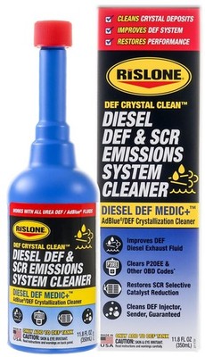 Diesel DEF & SCR Emissions System Cleaner - Crystal Clean, 11.8 oz, Removes Depo