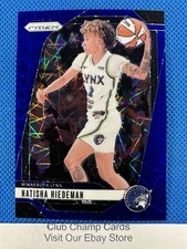 2024 #18 Natisha Hiedeman Panini Prizm WNBA Blue Velocity Prizm Lynx
