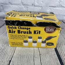 Central Pneumatic Quick Change Air Brush Kit - Item 93506 - NIB