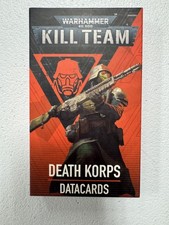 Warhammer 40000 40K Kill Team Death Korps Datacards pack sealed new 3826