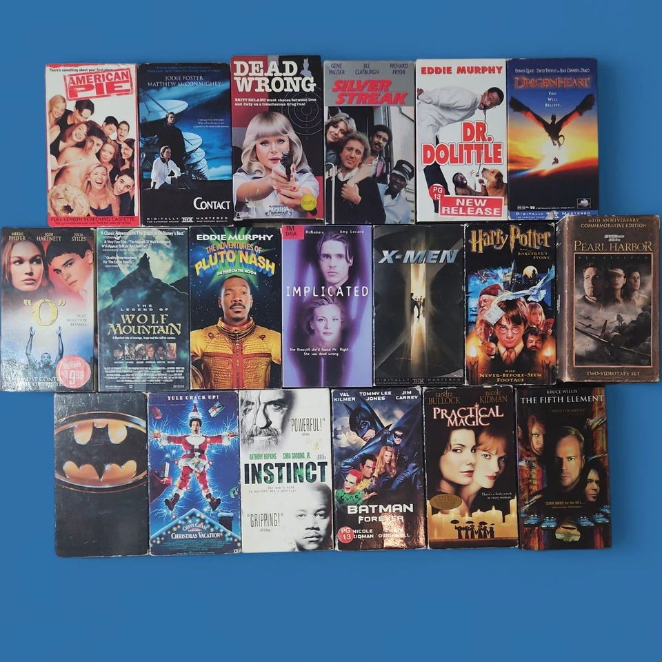 VHS Lot Action Comedy Sci-Fi Drama (19 Used Movies) #TB911 - Image 2 of 4