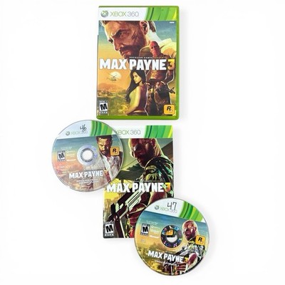 Microsoft Xbox 360 Max Payne 3 Complete 2 Disc w/ Manual CIB 2012
