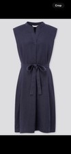 Uniqlo Women’s Linen Blended Split Neck Sleeveless Dress