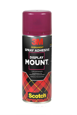 3M  Scotch  DisplayMount  Klebespray, Sprühklebstoff, 400 ml