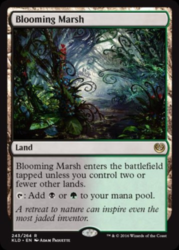 Blooming Marsh - Kaladesh #243/264 Rare Land