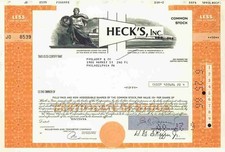 HECK`S Inc. 1984 Kanawha Charleston West Virginia Joe Department Stores Kentucky