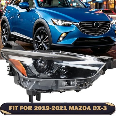 Compatible with Mazda CX-3 2019-2021 Right Passenger LED Headlight Full LED AFS