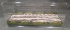 HO SCALE 16" TRIPLE TRACK "SUMMER SCENE" - DISPLAY CASE - FOR ANY HO TRAIN