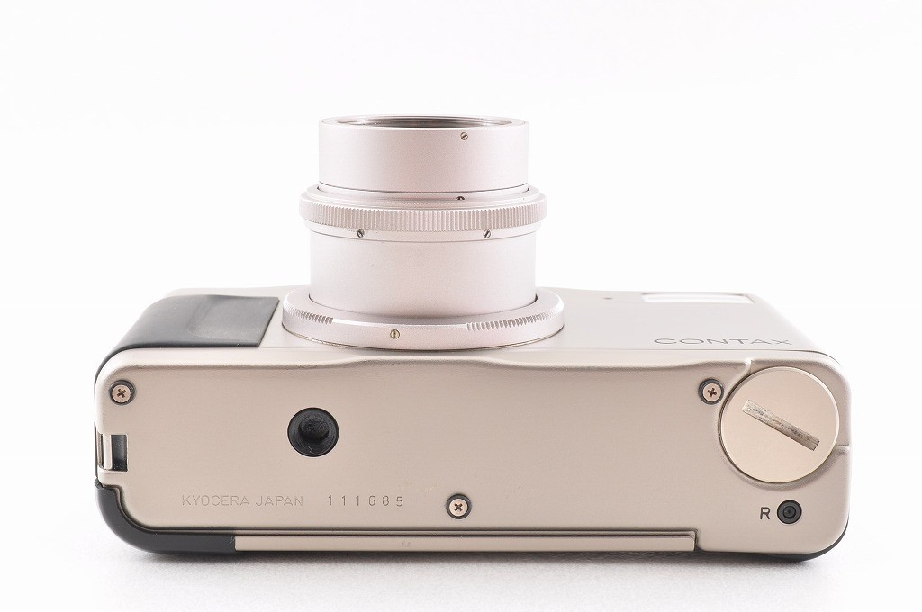 Contax TVS II Point & Shoot 35mm Film Camera Silver Carl