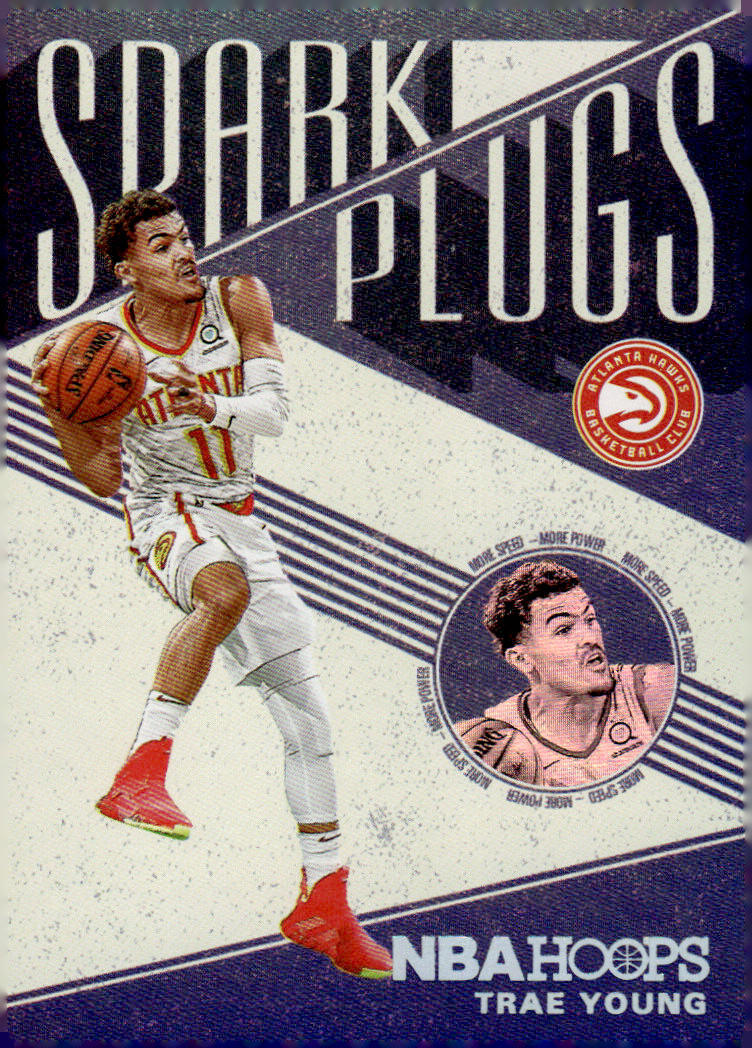 2019-20 Hoops #2 Trae Young Spark Plugs