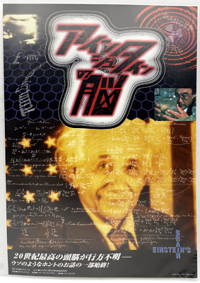 Einstein's Brain / Chirashi / B5 / Japanese Flyer / 1994 / Mini Poster