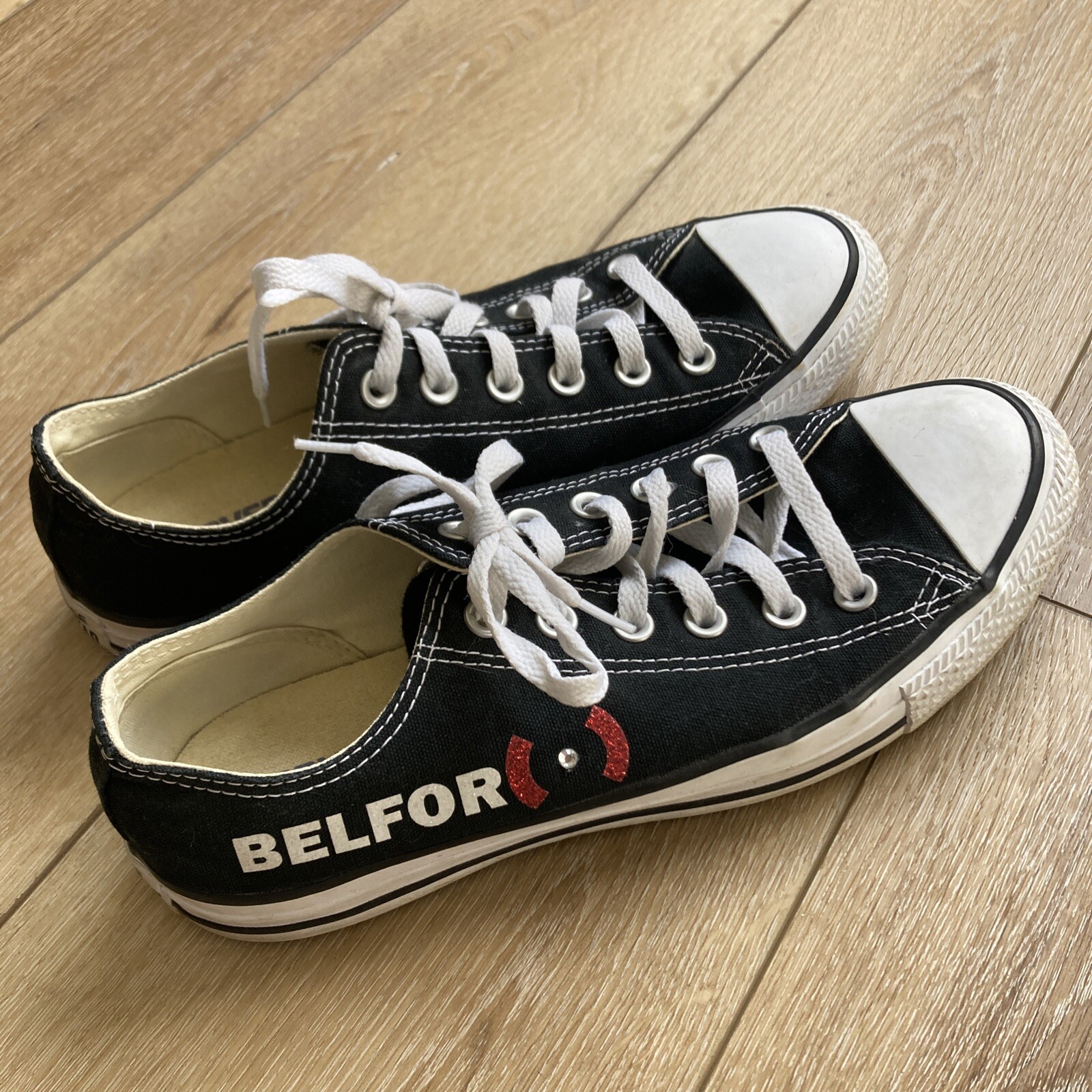 SAOLA Scarpe sneakers Converse unisex All Star M9166 nere Belfor taglia M 7 5 W 9 5