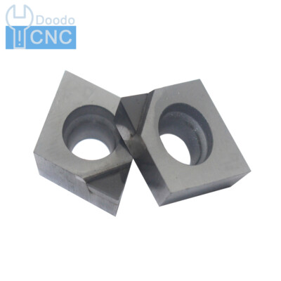 2× CCGT120404 PCD CNC Copper Polycrystalline Diamond Inserts,For Aluminum,SCLCR 