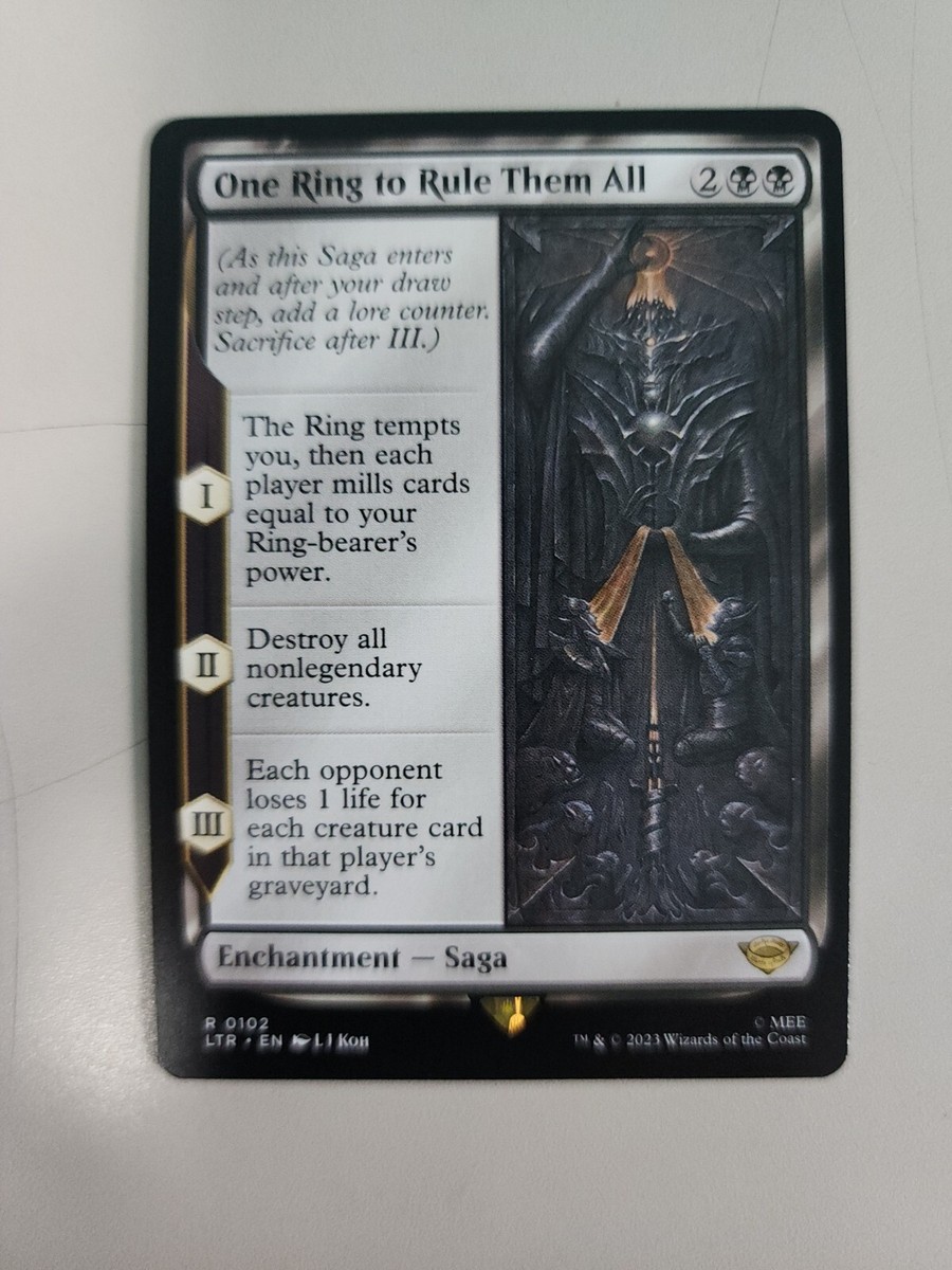 MTG One Ring to Rule Them LotR Tales of Middle-earth 0102 Regular