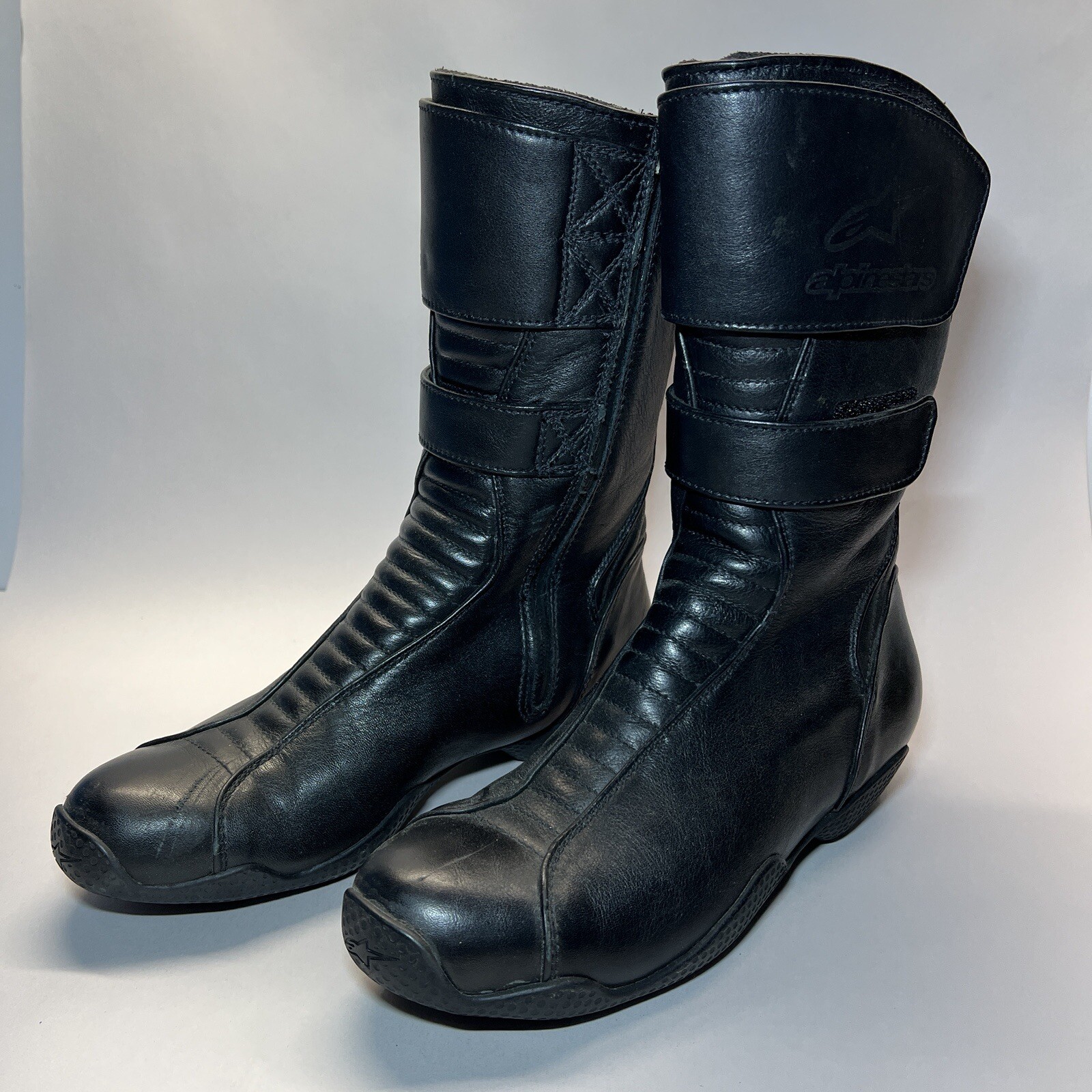 Alpinestars Leather Motorcycle Boots Waterproof Mens … Gem