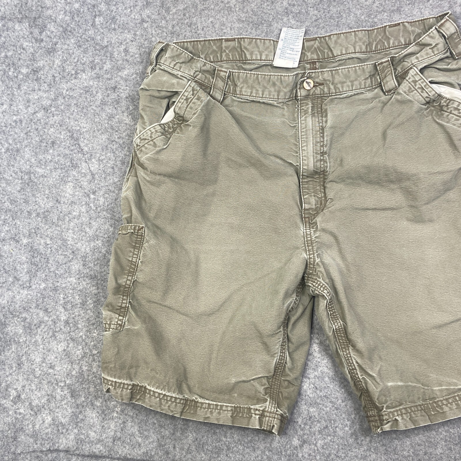 Carhartt B147 LBR Shorts Mens 42 workwear casual utility measures 38x9 Original